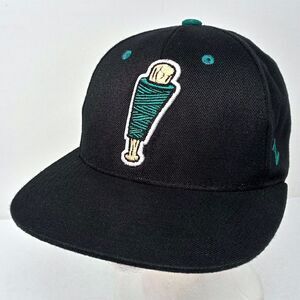 *READ* Lowell Spinners MiLB Minor League Baseball Stretch fit Hat Cap Size Large